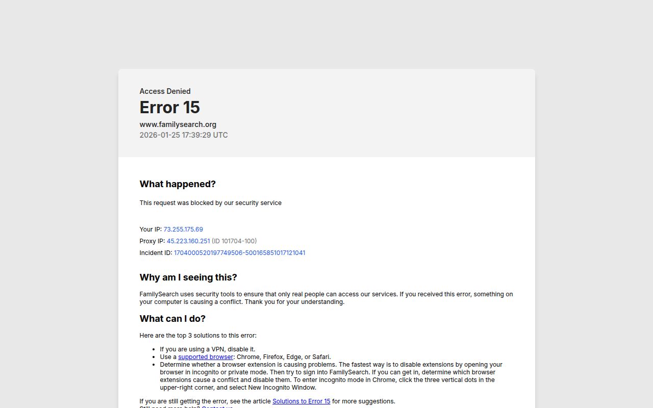 FamilySearch Alabama death records collection